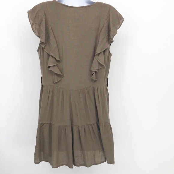 Fashion on Earth Button Down Romper NWT Size M - Picture 10 of 11